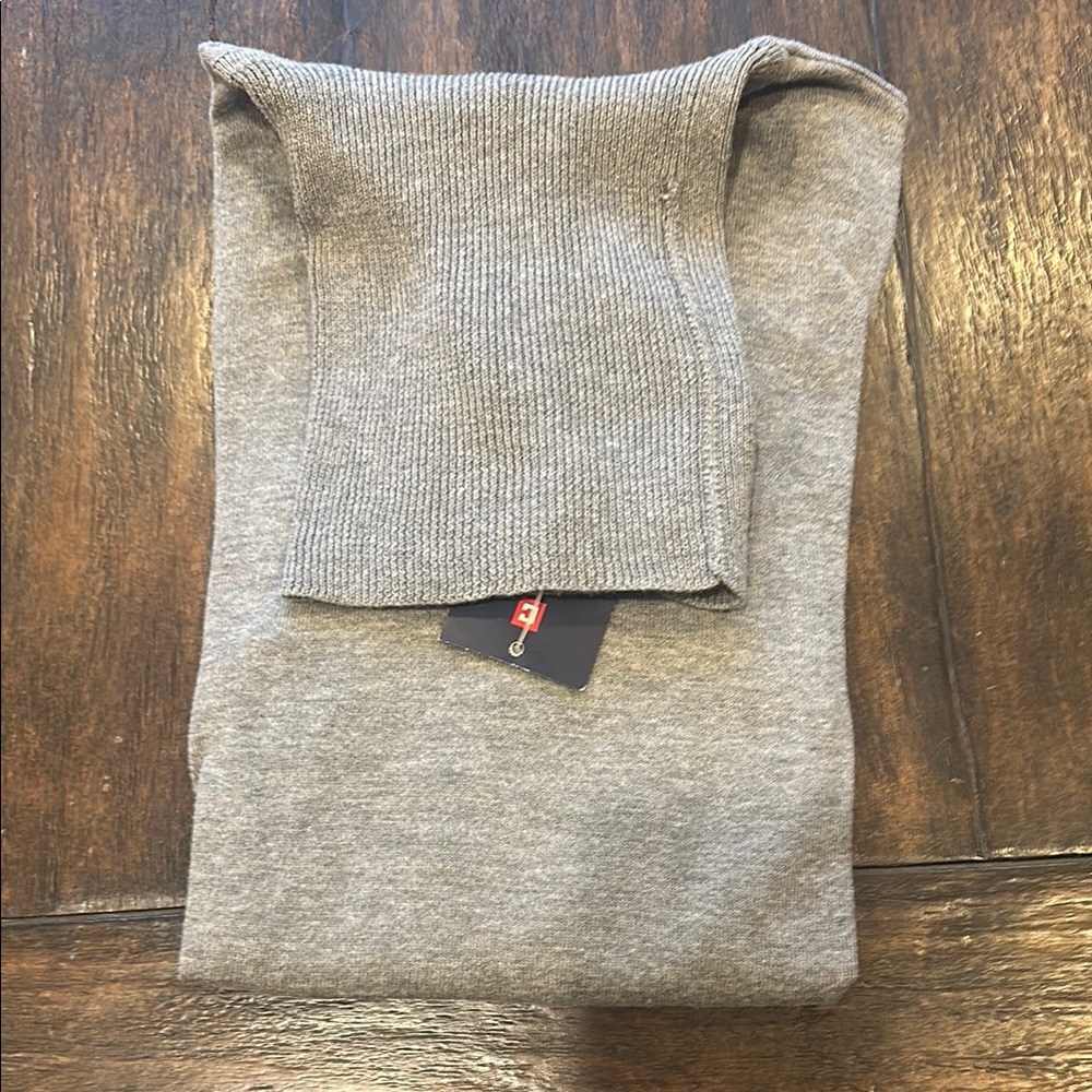 Gray Turtleneck Sweater